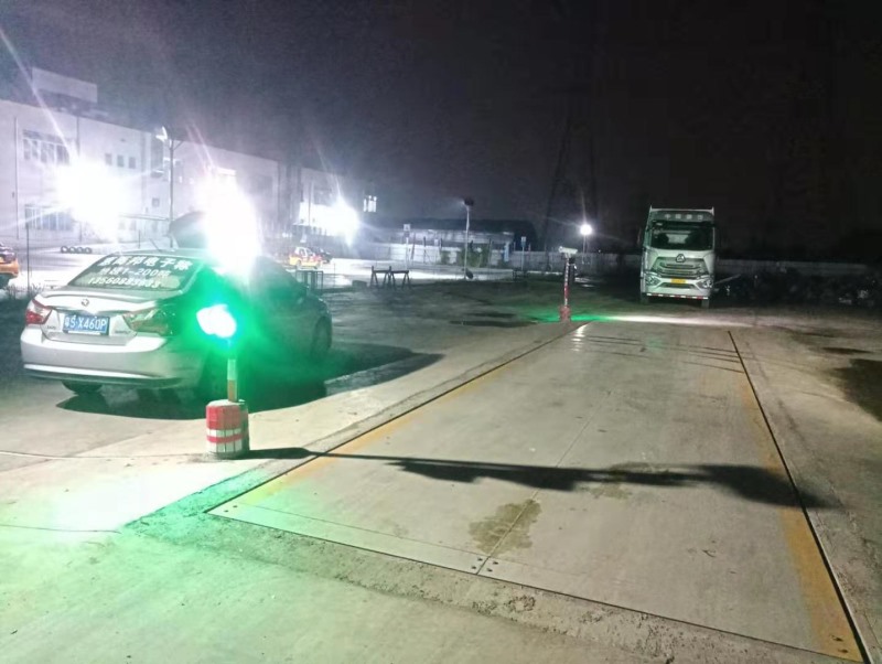 惠而邦地磅無人值守稱重系統(tǒng)一體機安裝