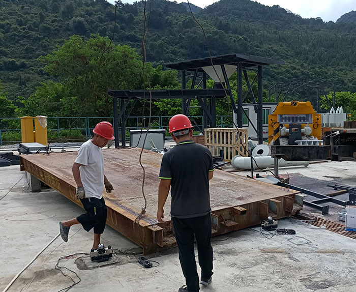 中交四航局廣連高速九經理部新田攪拌站