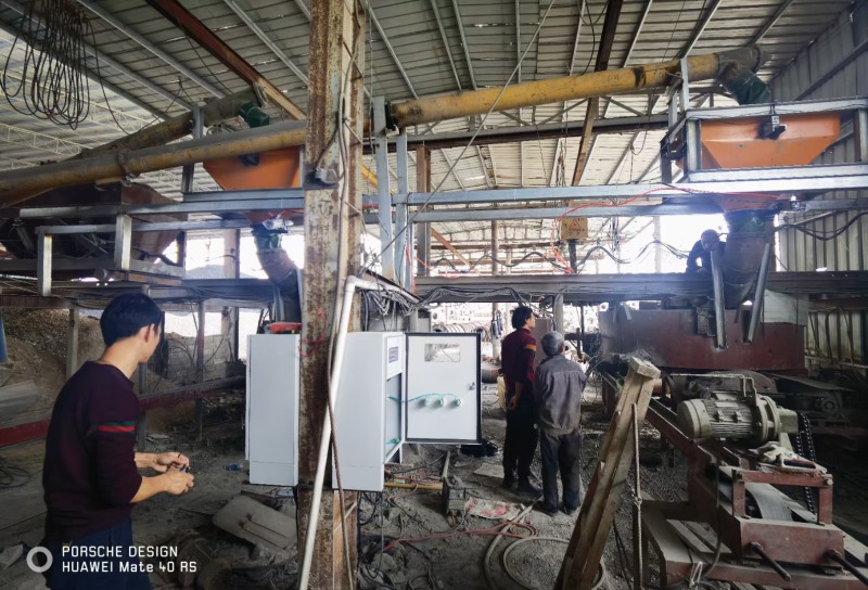 中山水泥制品廠水泥卸料稱重系統(tǒng)